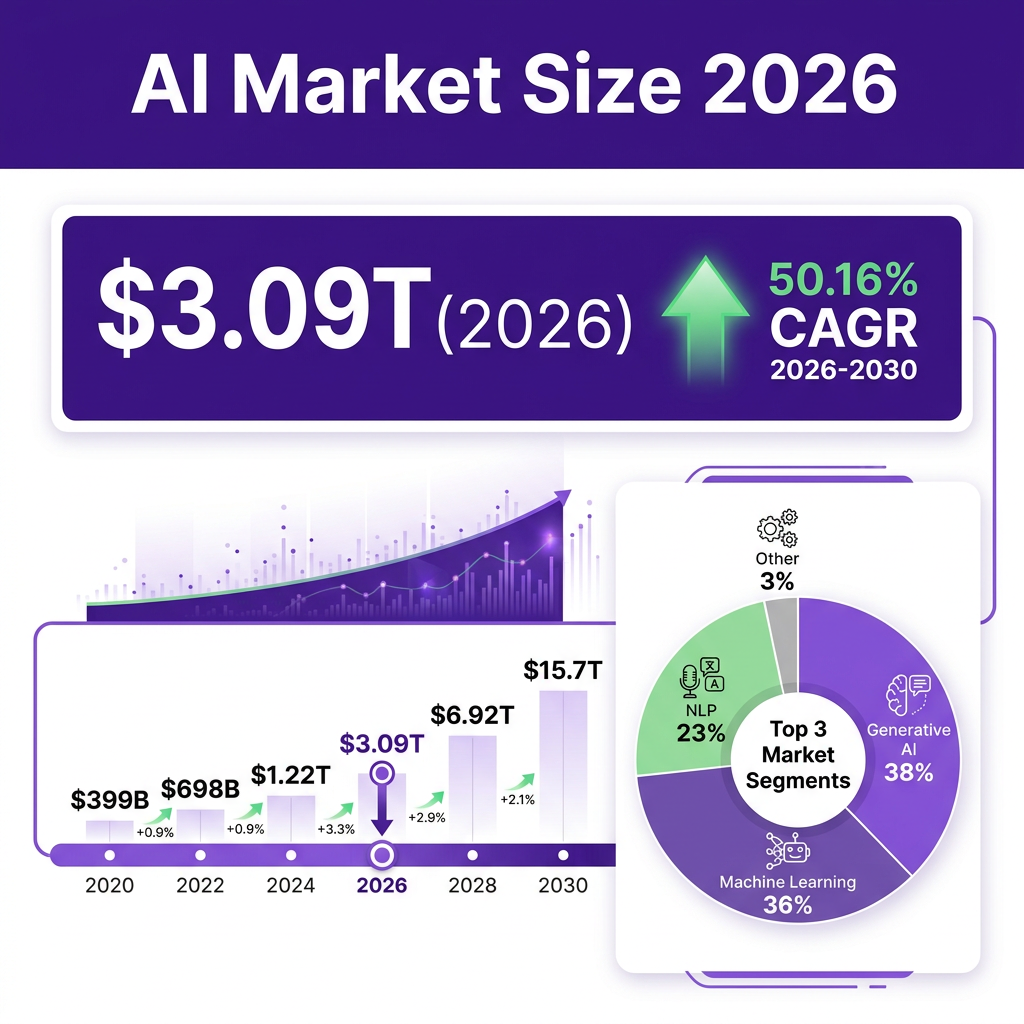 AI Market 2026: The Complete Industry Analysis with Data, Trends and Forecasts