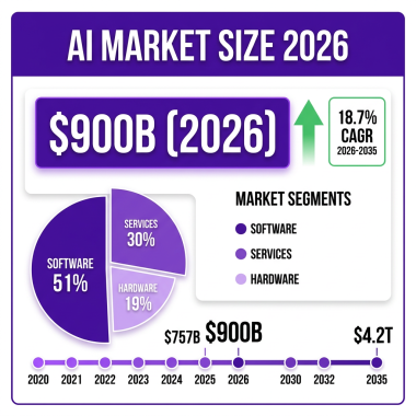 AI Market 2026: The Complete Industry Analysis with Data, Trends and Forecasts