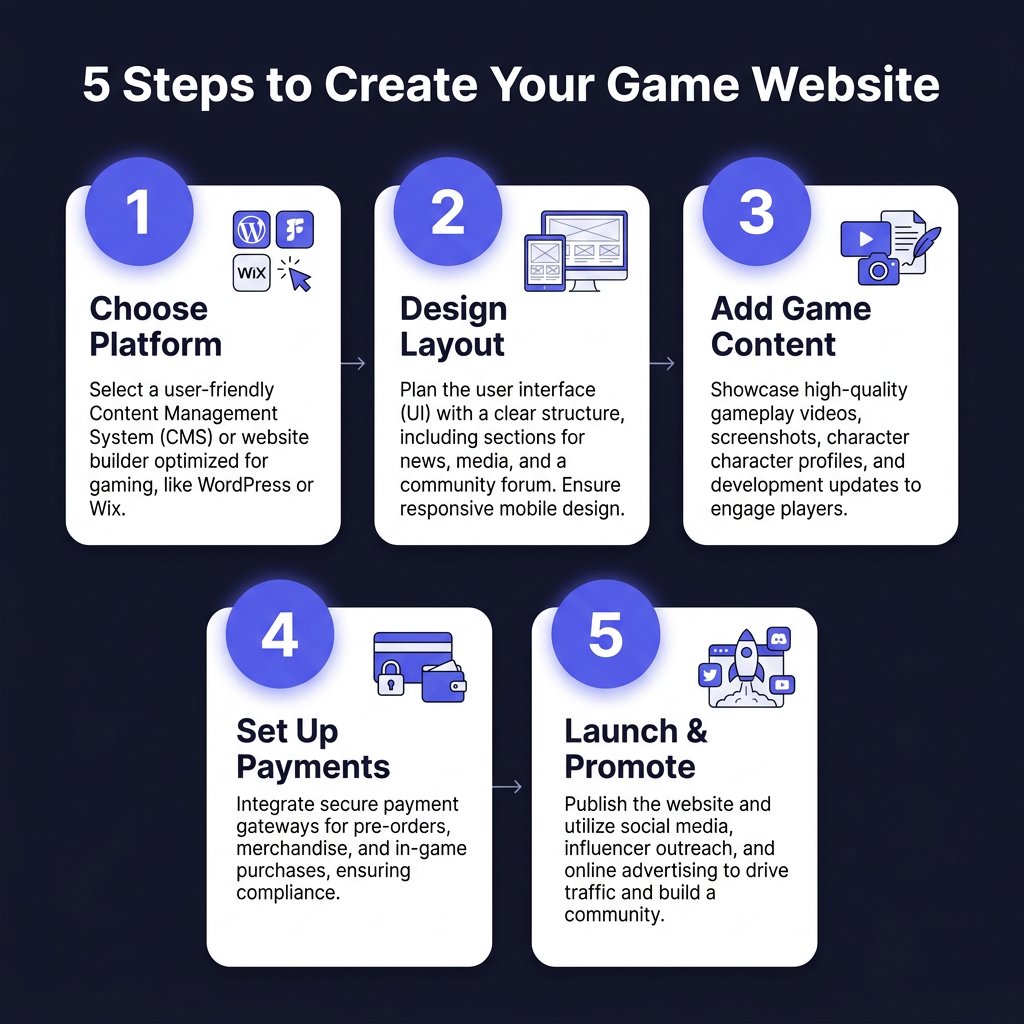 How to Create Game Website Without Coding in 2026 — Complete Guide