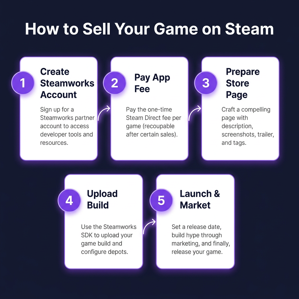 How to Sell Your Game on Steam: Complete Guide for Indie Developers 2026