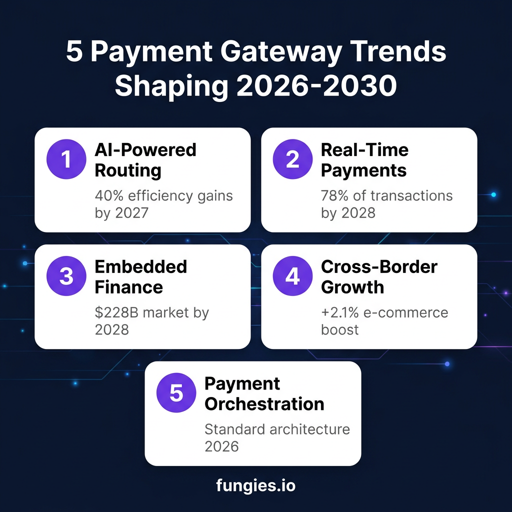 Payment Gateway Statistics 2026: Market Size, Data & Trends (Comprehensive Report)